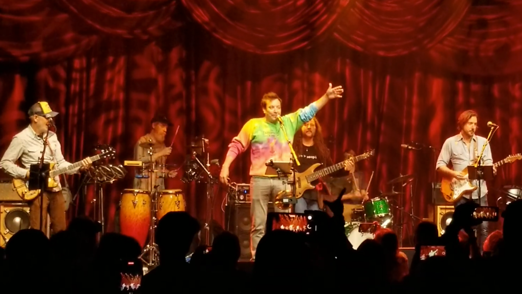 Jimmy Fallon Sits In With The Stolen Faces at Brooklyn Bowl